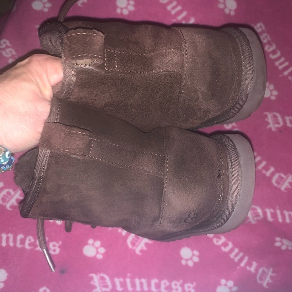 ❤️UGG NEUMEL CHUKKA CHOCOLATE HIKERS, LADIES 7. NOT BROKEN IN!!!! - Picture 6 of 13